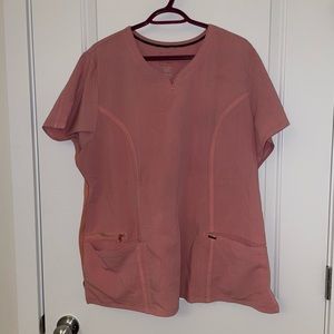 Cherokee statement scrub top size 2x